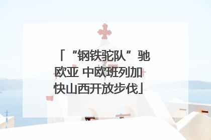 “钢铁驼队”驰欧亚 中欧班列加快山西开放步伐
