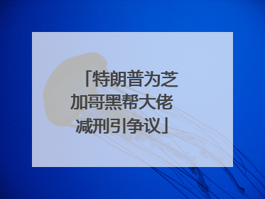 特朗普为芝加哥黑帮大佬减刑引争议