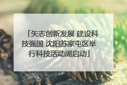 矢志创新发展 建设科技强国 沈阳苏家屯区举行科技活动周启动