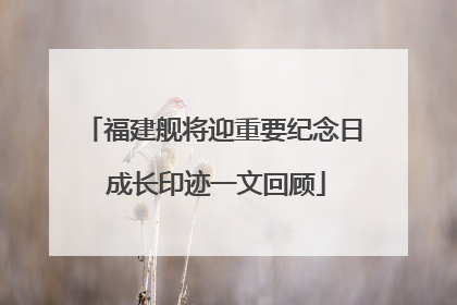 福建舰将迎重要纪念日 成长印迹一文回顾
