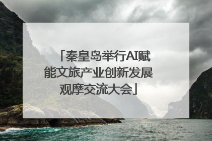 秦皇岛举行AI赋能文旅产业创新发展观摩交流大会