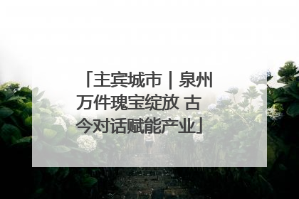 主宾城市｜泉州万件瑰宝绽放 古今对话赋能产业