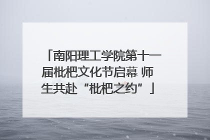 南阳理工学院第十一届枇杷文化节启幕 师生共赴“枇杷之约”