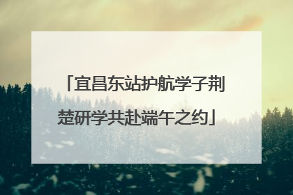宜昌东站护航学子荆楚研学共赴端午之约