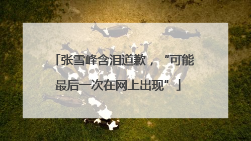 张雪峰含泪道歉，“可能最后一次在网上出现”