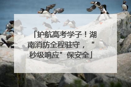 护航高考学子！湖南消防全程驻守，“秒级响应”保安全