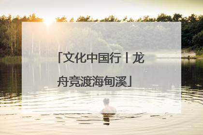 文化中国行丨龙舟竞渡海甸溪