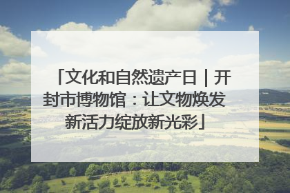 文化和自然遗产日｜开封市博物馆：让文物焕发新活力绽放新光彩