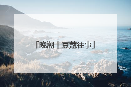晚潮｜豆蔻往事
