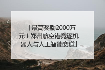 最高奖励2000万元！郑州航空港竞逐机器人与人工智能赛道