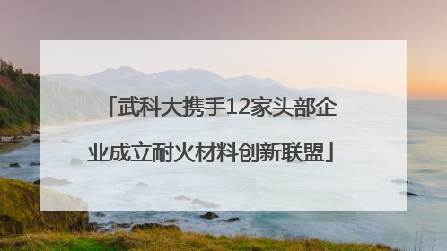 武科大携手12家头部企业成立耐火材料创新联盟
