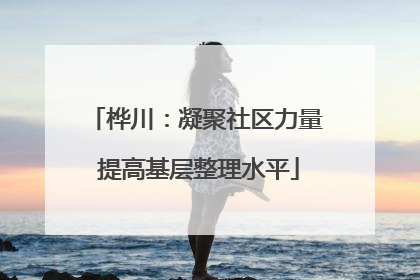 桦川：凝聚社区力量 提高基层整理水平
