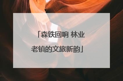 森铁回响 林业老镇的文旅新韵