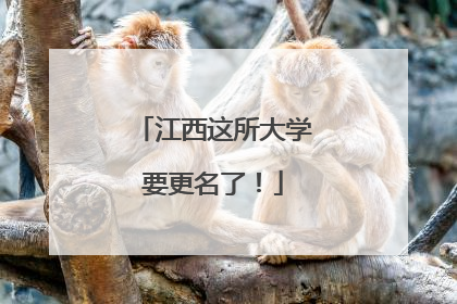 江西这所大学要更名了！