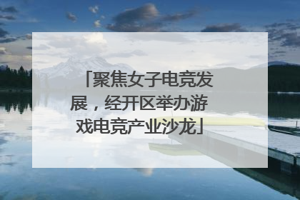 聚焦女子电竞发展，经开区举办游戏电竞产业沙龙