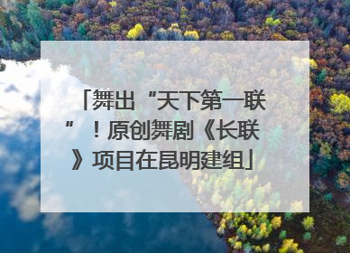 舞出“天下第一联”！原创舞剧《长联》项目在昆明建组