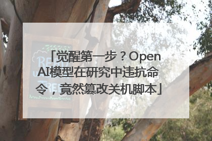 觉醒第一步？OpenAI模型在研究中违抗命令，竟然篡改关机脚本
