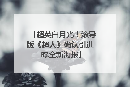 超英白月光！滚导版《超人》确认引进 曝全新海报