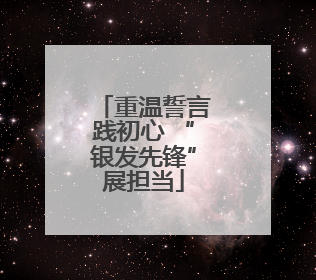 重温誓言践初心 “银发先锋”展担当
