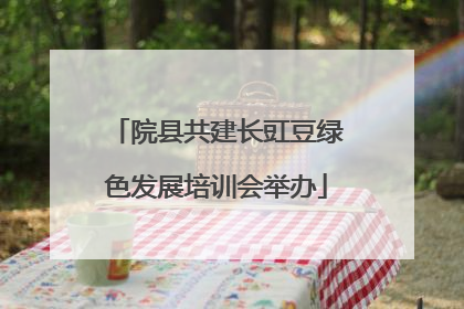 院县共建长豇豆绿色发展培训会举办