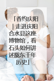 香约庆阳｜走进庆阳合水县这座博物馆，看石头如何讲述陇东千年历史