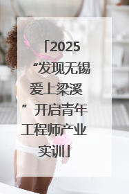 2025“发现无锡 爱上梁溪”开启青年工程师产业实训