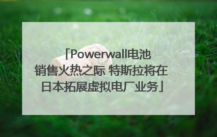 Powerwall电池销售火热之际 特斯拉将在日本拓展虚拟电厂业务